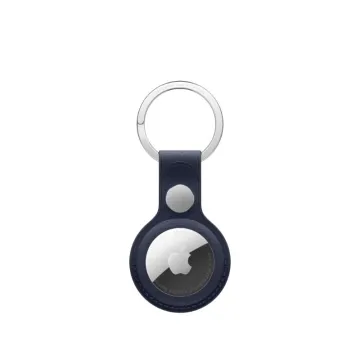 AirTag FineWoven Key Ring – Navy