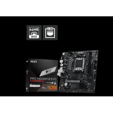 MB MSI PRO A620AM-B EVO