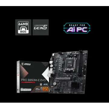 MB MSI PRO B850M-E EVO