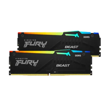 RAM 32GB 5600MT DDR5 Kit2 FURY Beast RGB