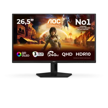 AOC Q27G41ZDF QD-OLED Monitor 25.6