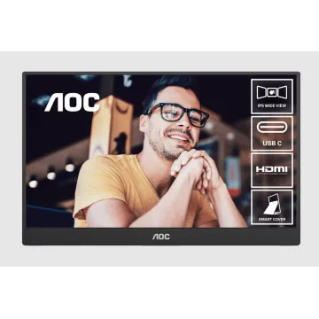 AOC 16T20E2 Φορητή Οθόνη 15.6″ IPS