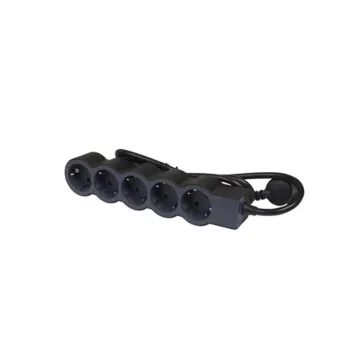 Legrand SurgeArrest 5 Outlets 1.5m Black