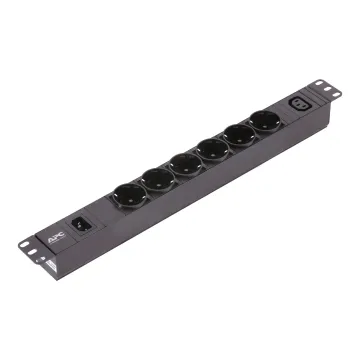 APC Easy PDU Basic 1U 10A 230V (6)Schuko