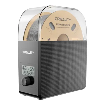 Creality Dry Box - Filament Dryer Adjust 45-65c Real-time humidity monitor, 360 air heating