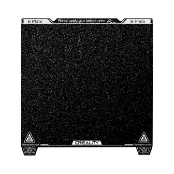 Creality K1 Max PEI Build Plate 315x310mm - K1 Max / Ender-3 V3 Plus - no magnetic sticker