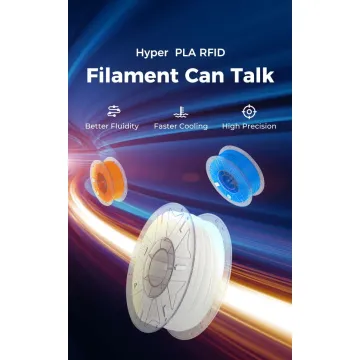 Creality Hyper PLA RFID Viva Magenta - Fast Printing Filament with CFS tag 1kg 1.75 (3301010461)