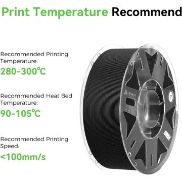 Creality PPA-CF black RFID Carbonfiber Filament 1kg 1.75 (3301060020) - 