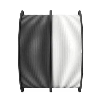 Creality EN-PLA Value Pack 2kg - White - Black 1+1kg Ender 3D Printer Filament 3301010337 - 