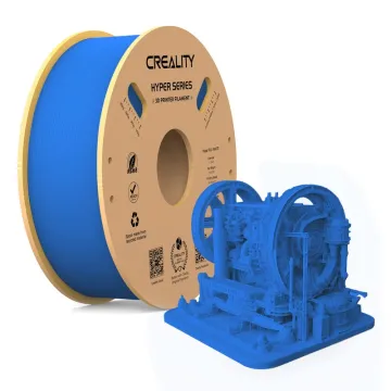 Creality Hyper PLA Blue 3D Printer Filament, High Speed, 1 kg Spool1.75 - 