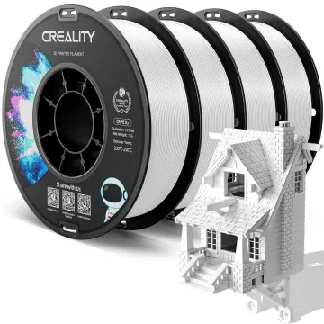 Creality CR-PETG Value Pack 4kg - No Reel - 4x White 3D Printer Filament Refill