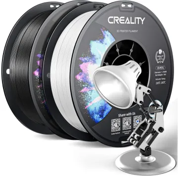 Creality CR-PETG Value Pack 2kg - No Reel - Black & White 3D Printer Filament Refill
