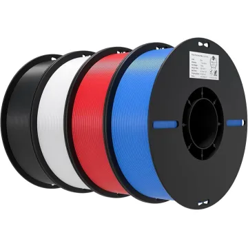 Creality EN-PLA Value Pack 4kg - Black & White & Red & Bule - Ender Filament 4kg 1.75 (3301010474)