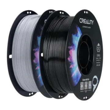 Creality CR-PETG Value Pack 2kg - Black & Gray 3D Printer Filament (Black+Grey)
