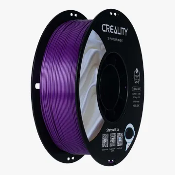 CREALITY CR-PLA Silk Purple, 3D Printer Filament Glossy, 1 kg Spool,1.75 mm