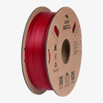 Creality Ender Fast PLA Fire Red 300mm/s 3D Printer Filament 1 kg Spool,1.86
