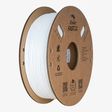 Creality Ender Fast PLA White 300mm/s 3D Printer Filament 1 kg Spool,1.94