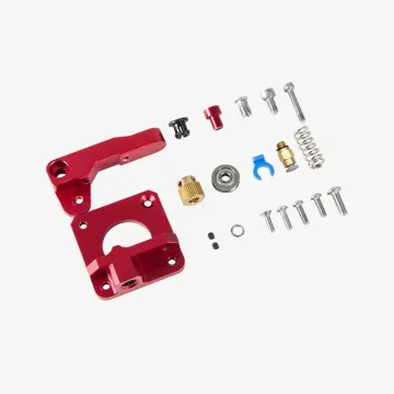 CREALITY 3D Printer Red Metal Extruder Kit (Ender-3/3 Pro/3S/3 V2/3 Max/CR-10/CR-10S) - 