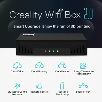 CREALITY Wifi Box 2.0 (With TF Card) Bluetooth Config Network, Remote Control, Real-time Monitoring - 