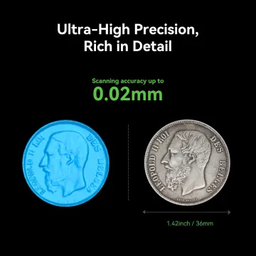 Creality CR-Scan Otter 3D Scanner (10-2000mm object, 0,02mm scan accurancy) - 