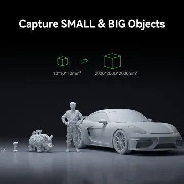Creality CR-Scan Otter 3D Scanner (10-2000mm object, 0,02mm scan accurancy) - 