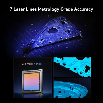 Creality CR-Scan Raptor 3D Scanner (5-2000mm object, 0,02mm scan accurancy, 60fps speed) - 