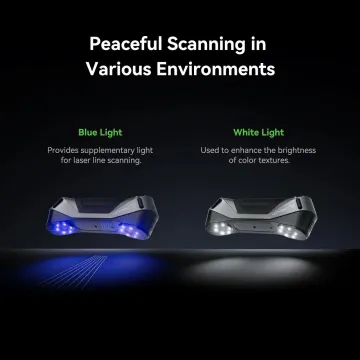 Creality CR-Scan Raptor 3D Scanner (5-2000mm object, 0,02mm scan accurancy, 60fps speed) - 