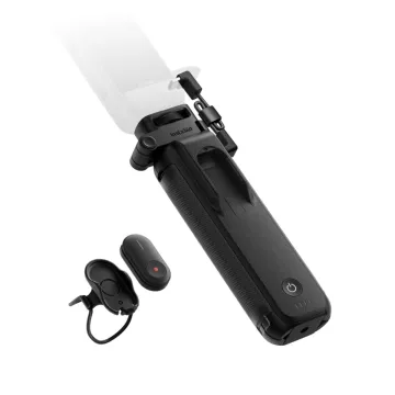 Insta360 FOMO Power Handle - Pre-recording mode, foldable design - 
