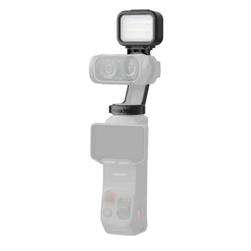 Insta360 Luna Ultra Mini Fill Light - Magnetic Mount, 4 Color Temp. for Low Light Shoot
