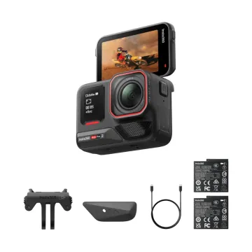 Insta360 Ace Pro 2 (Dual Battery Bundle) Action Camera 8k - Dual AI Chip - 