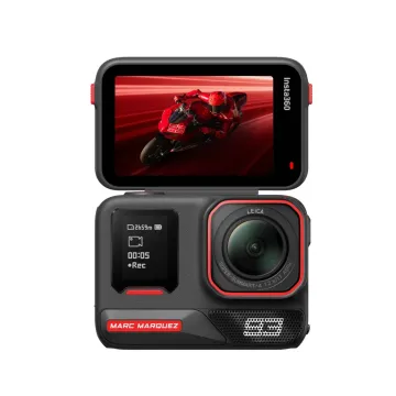 Insta360 Ace Pro 2 Marc Marquez 93 - Dual Battery, 128GB MicroSD, Motorcycle Helmet Mount, Adhesive - 