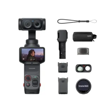 Insta360 Luna Ultra Creator Bundle Black - 1-Inch 8K Leica Sensor, Dual Lens, Triple AI Chip, OLED