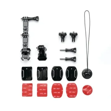 insta360 Motorcycle Helmet mount bundle - Universal for all Action Cameras - 