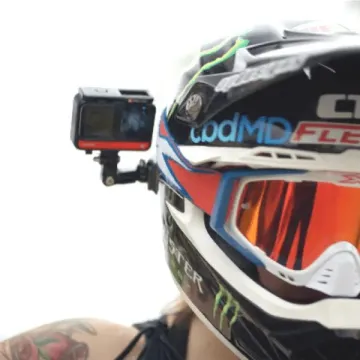insta360 Motorcycle Helmet mount bundle - Universal for all Action Cameras - 
