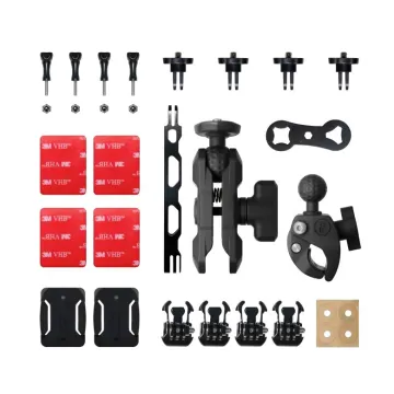 Insta360 Motorcycle Bundle - Universal for all Action Cameras - 