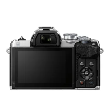 Olympus E-M10 IV Camera 1442 EZ Pancake Kit slv/slv, M.Zuiko Digital ED 14-42mm F3.5-5.6 EZ silver - 