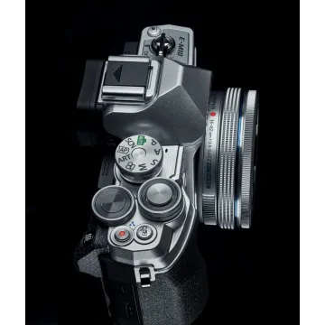 Olympus E-M10 IV Camera 1442 EZ Pancake Kit slv/slv, M.Zuiko Digital ED 14-42mm F3.5-5.6 EZ silver - 