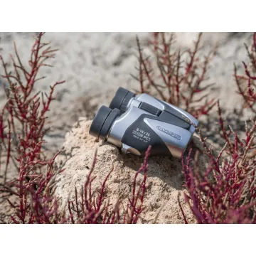 Olympus 8-16X25 ZOOM PC I SILVER Binoculars - 