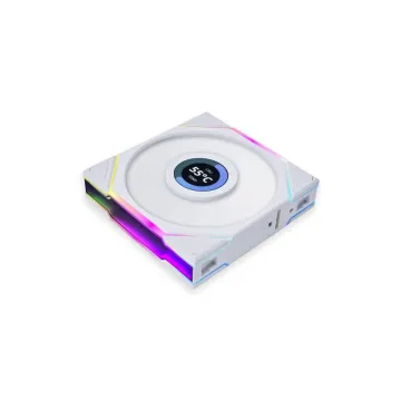 Lian Li UNIFAN TL LCD 120 -3PCS White (Triple pack include Controller) - Case Fan - 