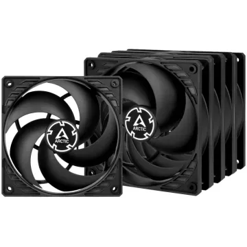 ARCTIC F12 PWM Pack of 5pcs - best performance/noise Case Fan - 120mm black