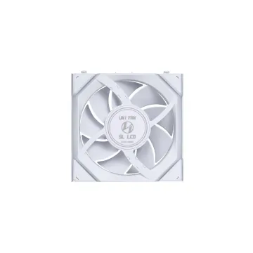 Lian Li UNIFAN SL Wireless LCD 120 -3PCS White (Triple pack include Controller) - Case Fan - 