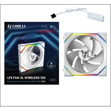 Lian Li UNIFAN SL Wireless 120-1PCS Reverse White - Case Fan - 