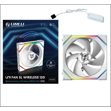 Lian Li UNIFAN SL Wireless 120-1PCS White - Case Fan - 