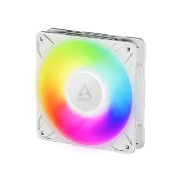 Arctic P12 Pro A-RGB (White) - PWM 120mm Case Fan - fluid dynamic bearing - max 3000 RPM - PWM regu