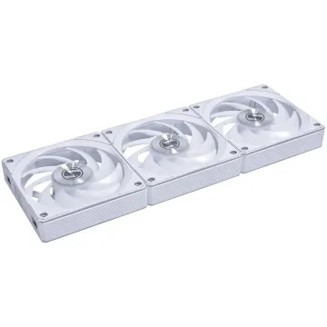 Lian Li UNI RGB FAN CL WIRELESS 120mm Reverse Blade White - (3pcs) - W/ controller - Static Pressure - 