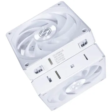Lian Li UNI RGB FAN CL WIRELESS 120mm Reverse Blade White - No controller - Static Pressure - 