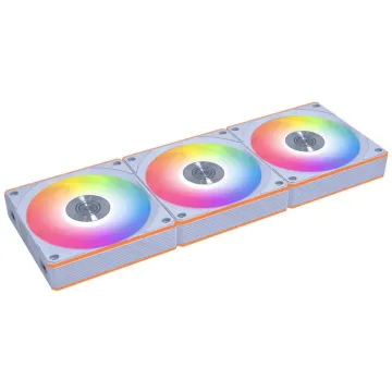 Lian Li UNI RGB FAN CL WIRELESS 120mm White - (3pcs) - W/ controller - Static Pressure