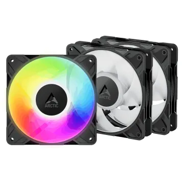 ARCTIC P12 Pro A-RGB LN - 3 Pack - 120mm Case Fan- Low Noise fluid dynamic - 2000 RPM - PWM