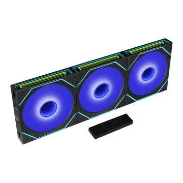 LIAN LI UNI FAN SL INF FLEX - Black - Wireless 120 (3pcs & controller) Case Fan