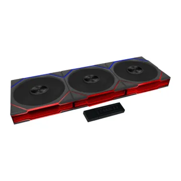 LIAN LI UNI FAN TL FLEX Black Wireless 120 (3pcs & controller) Case Fan